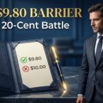 The $9.80 Barrier: The 20-Cent Battle (Left Digit Effect)