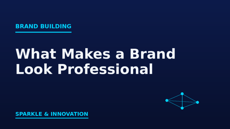 Read more about the article What Makes a Brand Look Professional: 5 Tells That Separate Amateurs From Pros