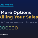 Why More Options Are Killing Your Sales: The Science of Choice Overload