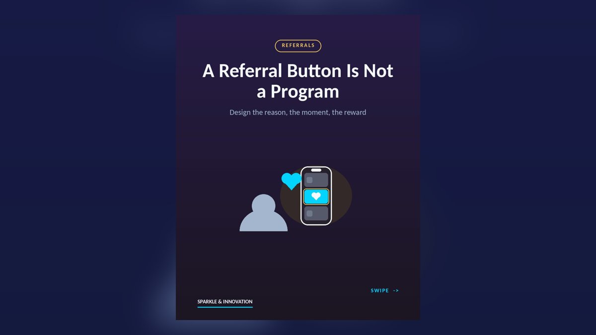 Referral program for small business: design the reason, the moment and the reward